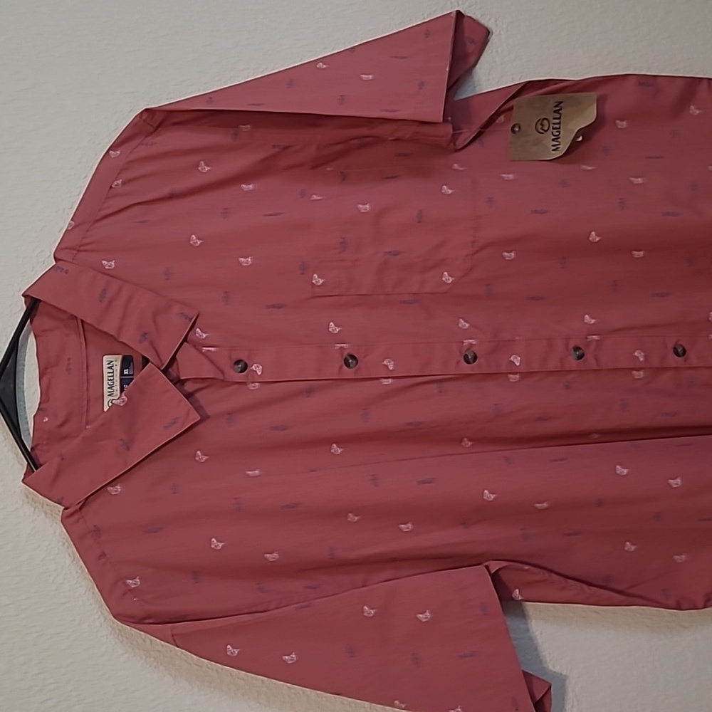 NWT Outdoor Sport Shirt Xl Red